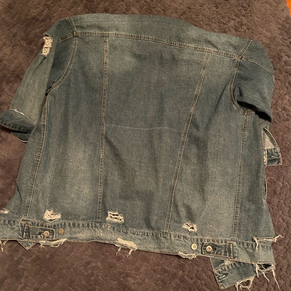 Ripped Jean Jacket - Picture 3 of 3